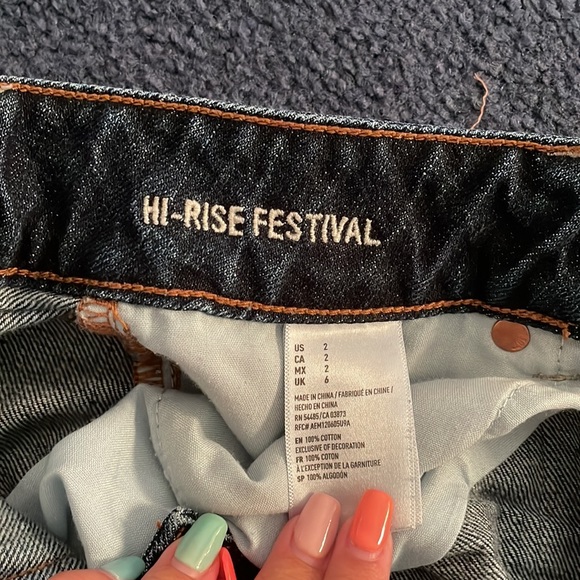 american eagle jean shorts - Picture 4 of 4